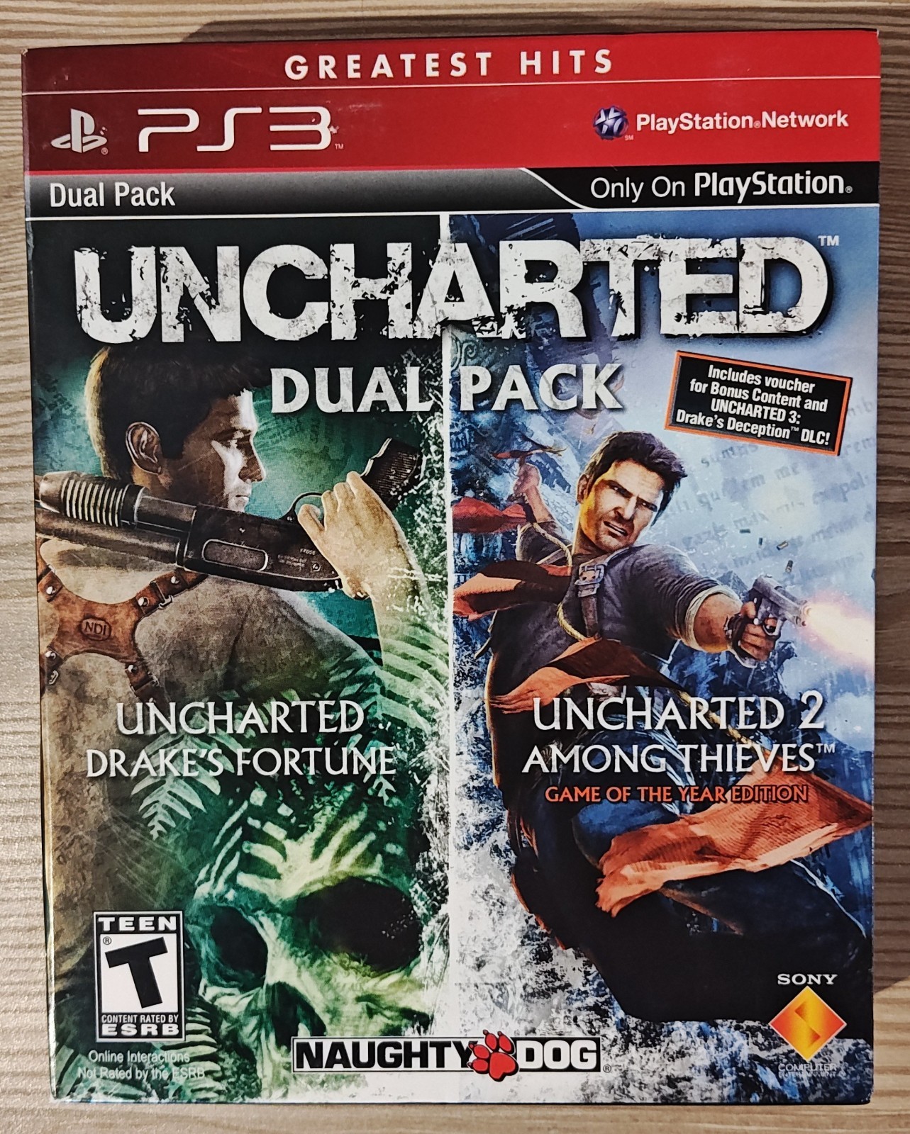 Uncharted Dual Pack (Sony PlayStation 3, 2011)
