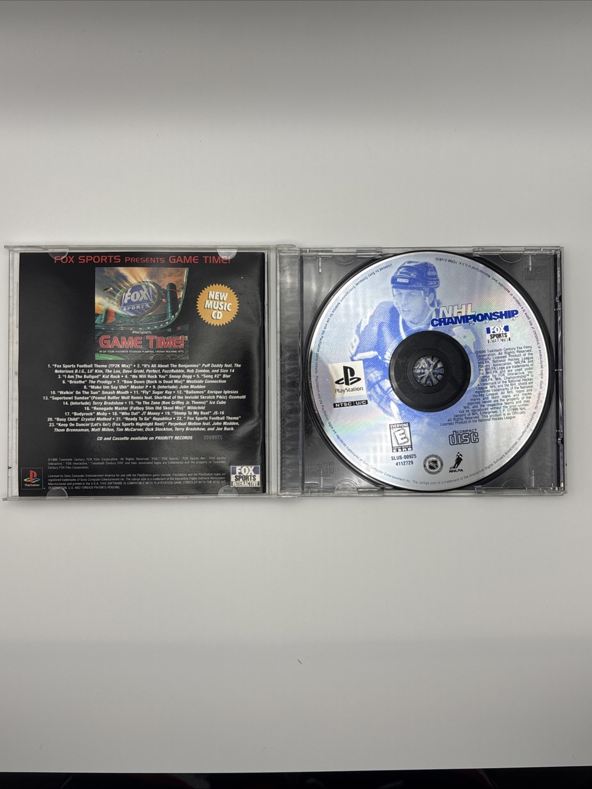NHL Championship 2000 PS1 (Sony PlayStation 1, 1999) CIB 🔴 Manual Included 🔴