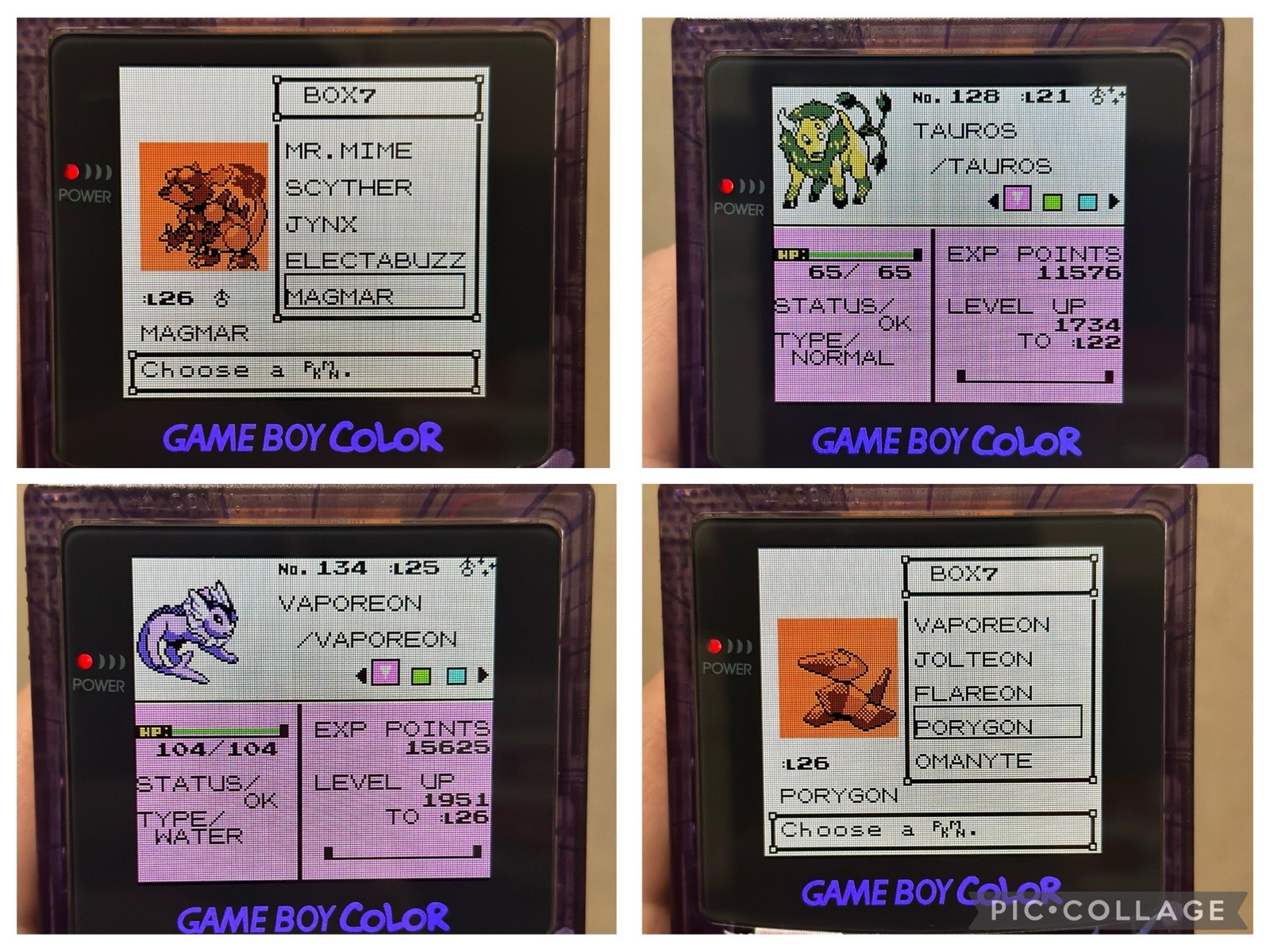 Pokemon Gold w/ All 251 Complete Shiny Pokedex Authentic Saves Max Money Items