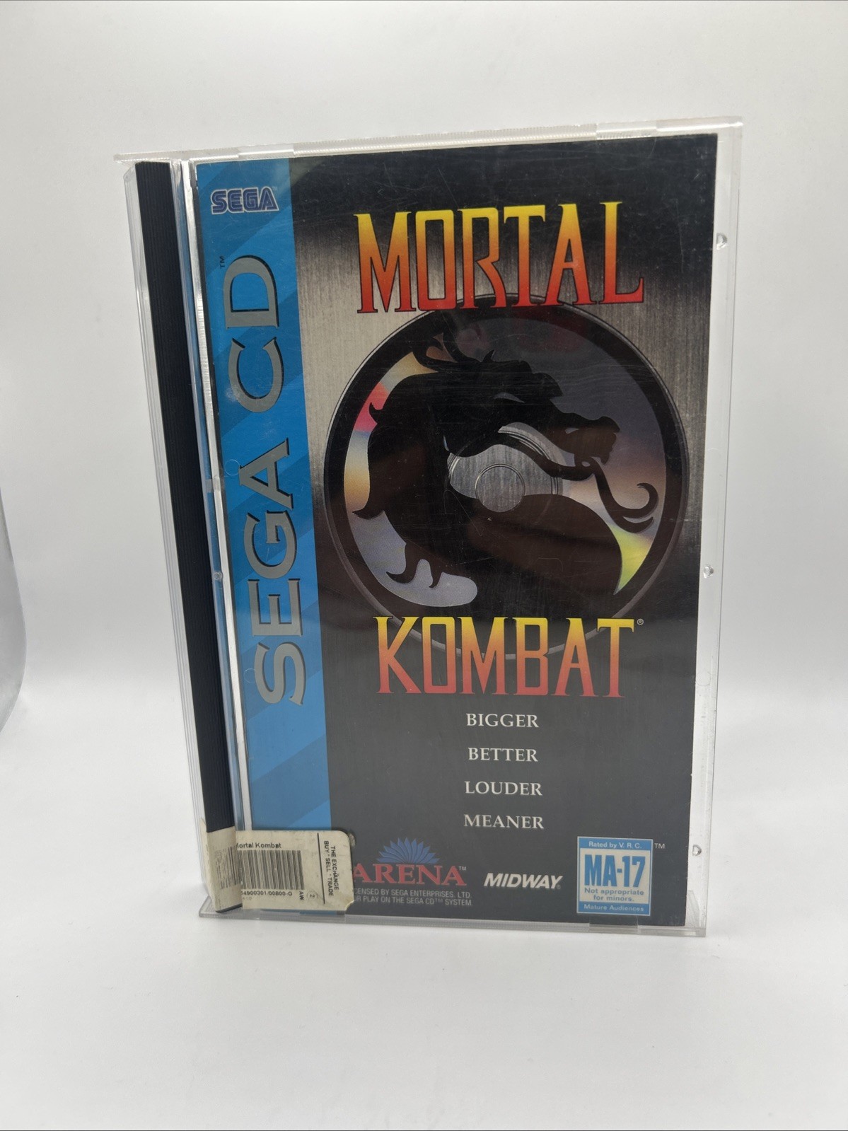 Sega CD Mortal Kombat CIB – W/ Reg Card Ships Fast
