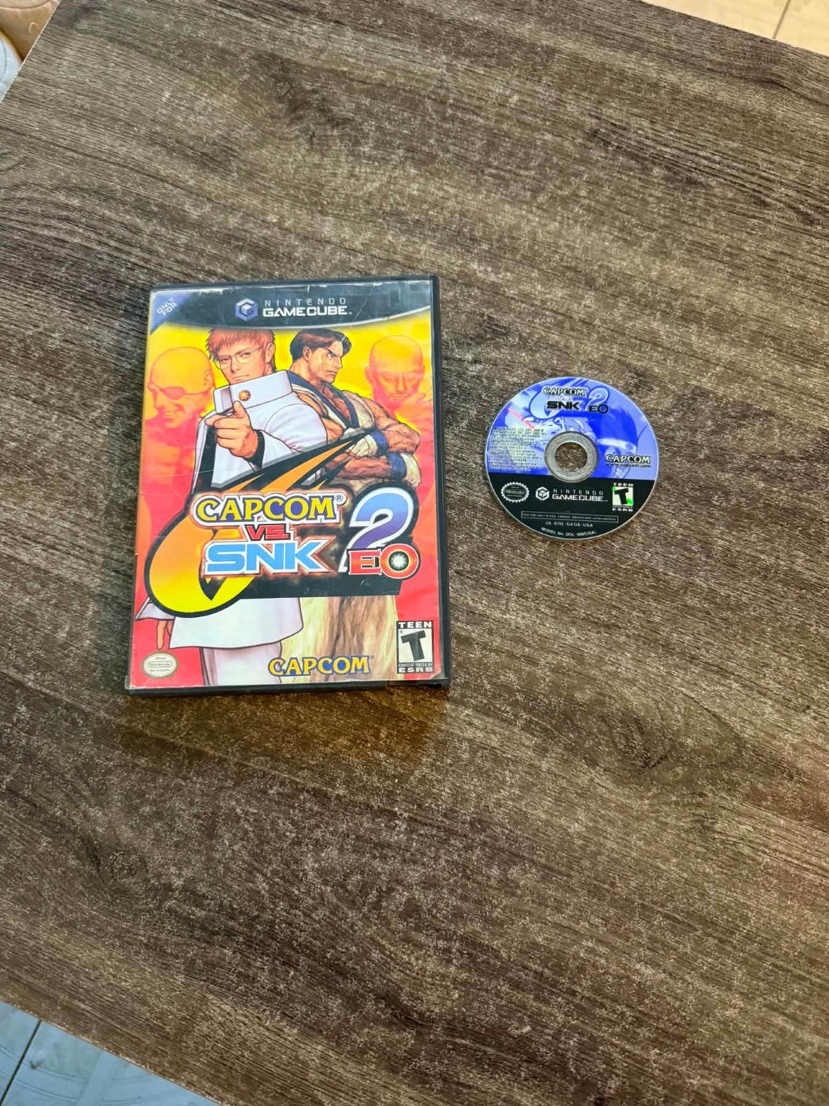 Capcom vs. SNK 2: EO (Nintendo GameCube, 2002) No Manual! Tested & Working!