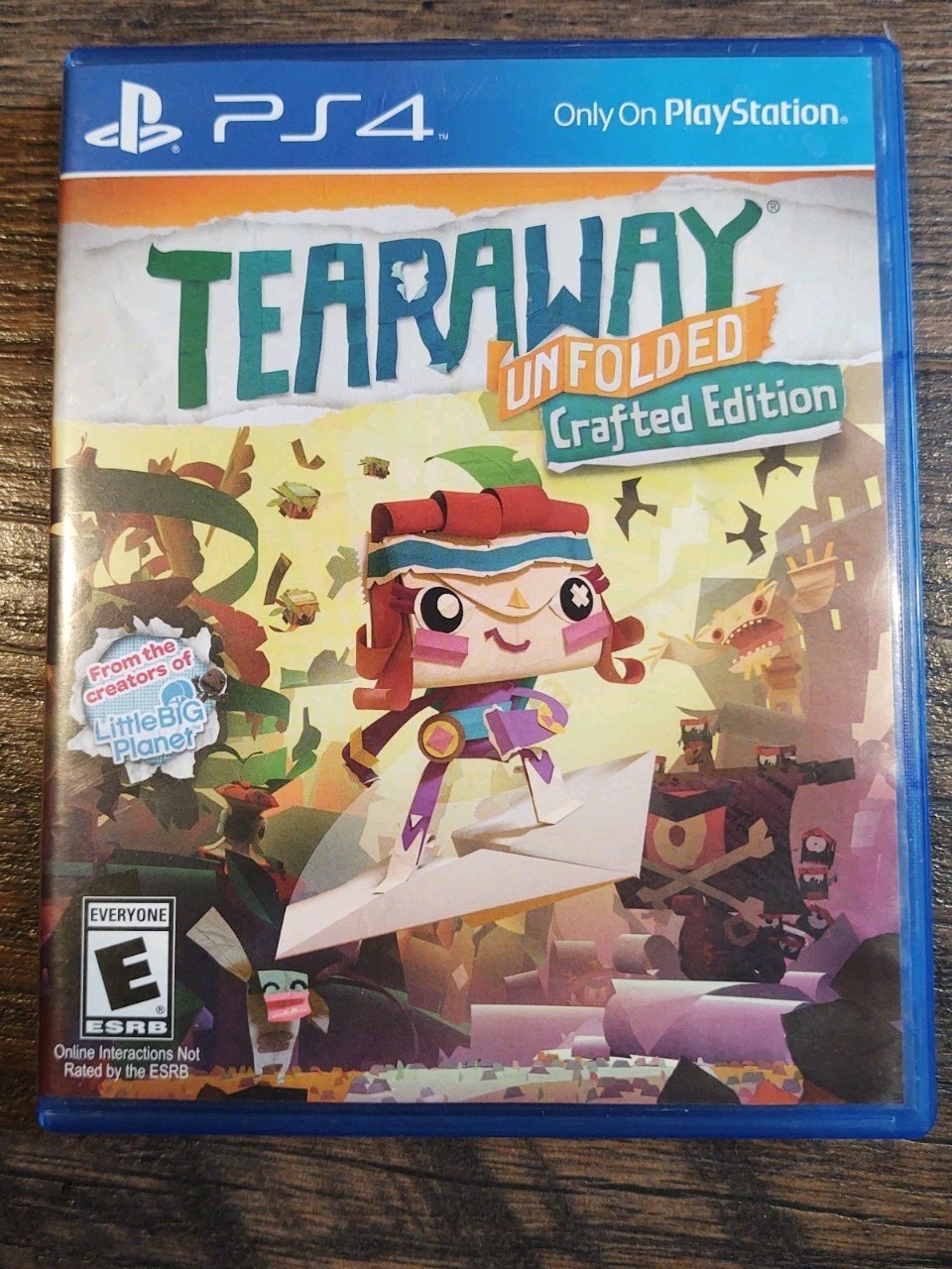 Tearaway Unfolded: Crafted Edition Sony PlayStation 4 Ps4 Working