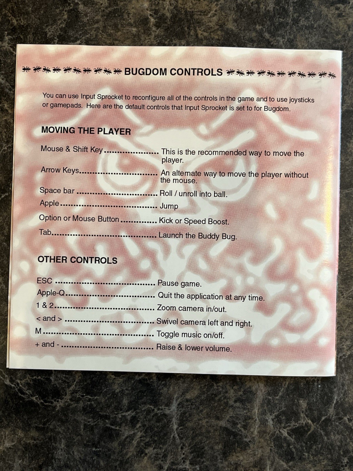 Untested* Bugdom: 1999 Game for Mac Pangea Software Computer Game