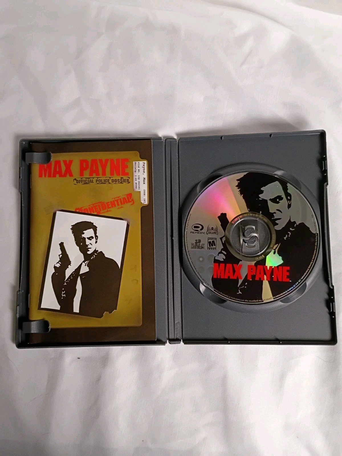 Max Payne PC CD ROM Game (2001) Complete With Manual – Action, Shooter