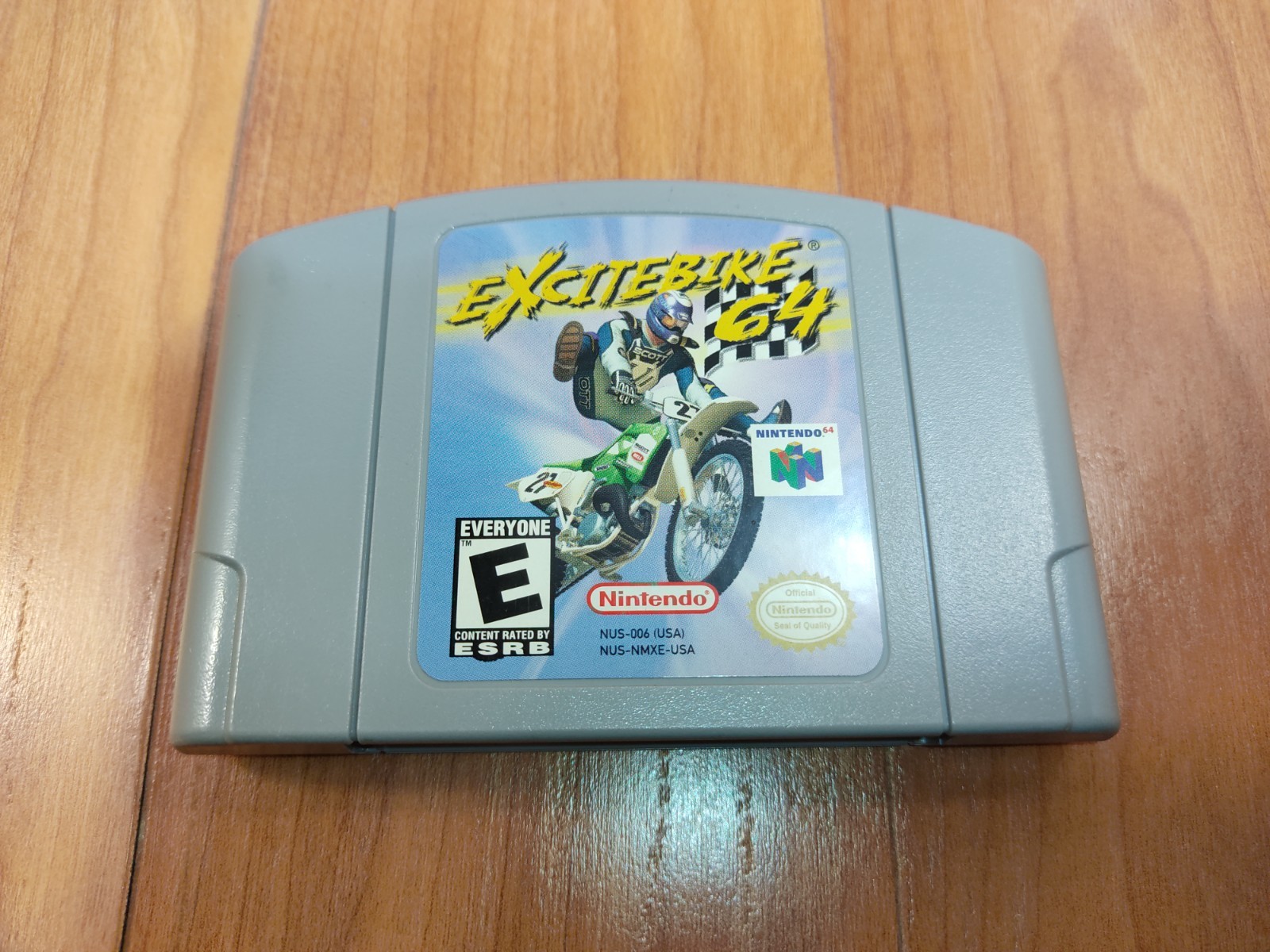 MINTY BOX CIB Excitebike 64 complete in nintendo n64 CLEAN Collector lot vgc
