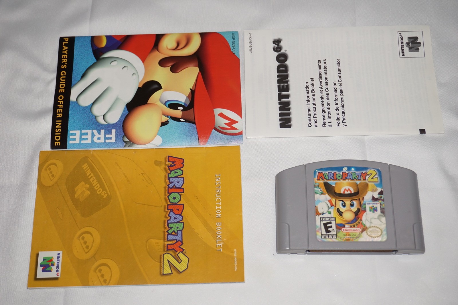 Mario Party 2 (Nintendo 64 N64) Complete in Box CIB