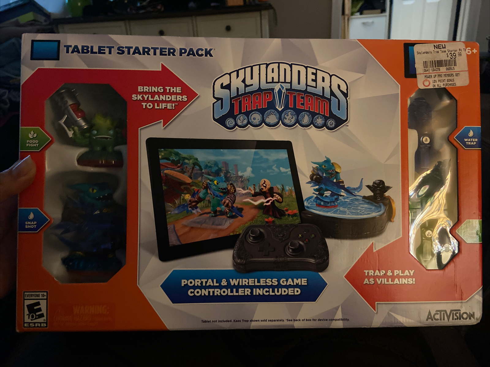 New Sealed Skylanders Trap Team Tablet Starter Pack ios7 /Android4.4,Fire4, NEW