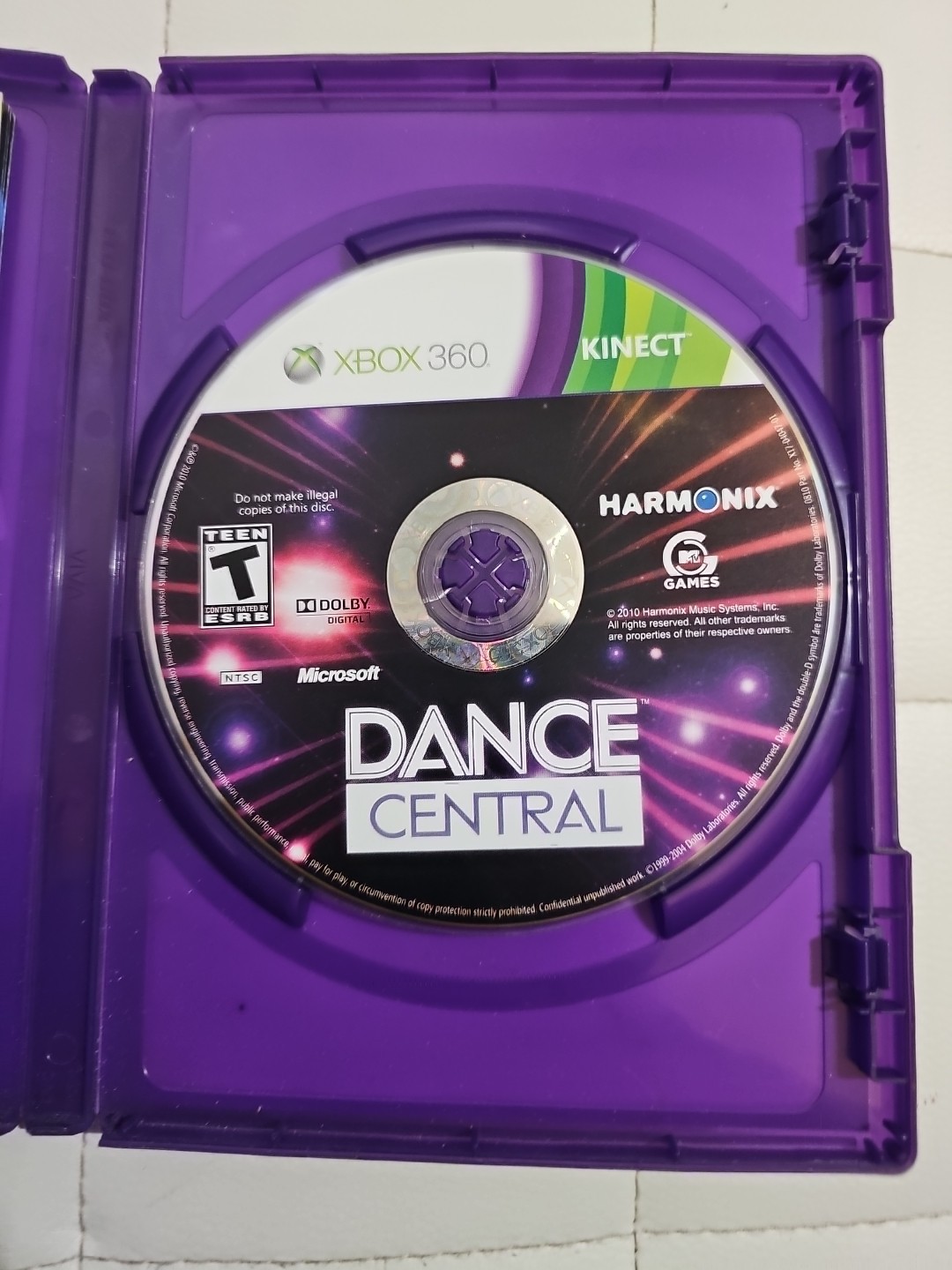 Dance Central (Microsoft Xbox 360, 2010)