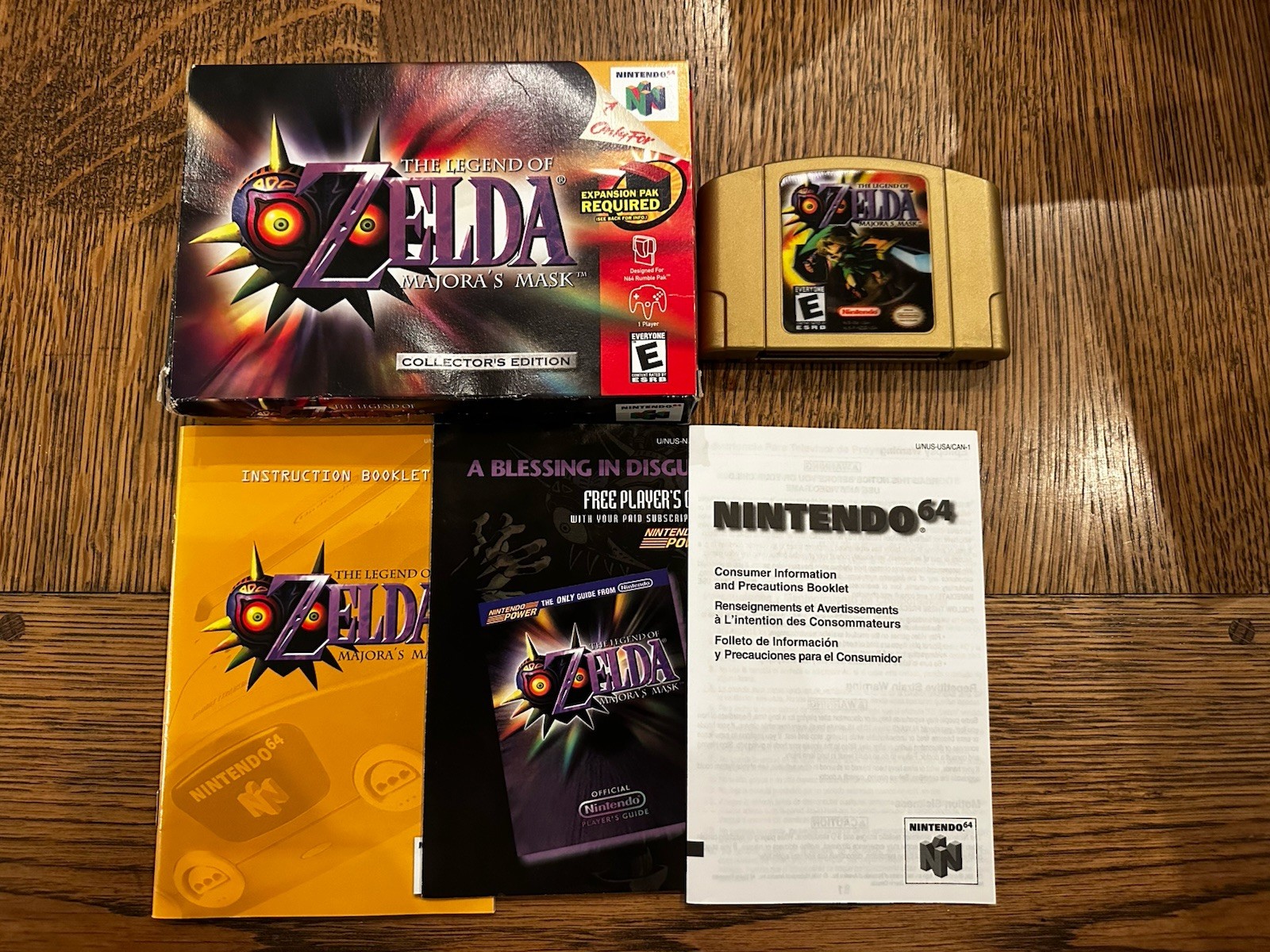 Legend of Zelda: Majora’s Mask Nintendo 64 N64 Collector’s Edition CIB Complete