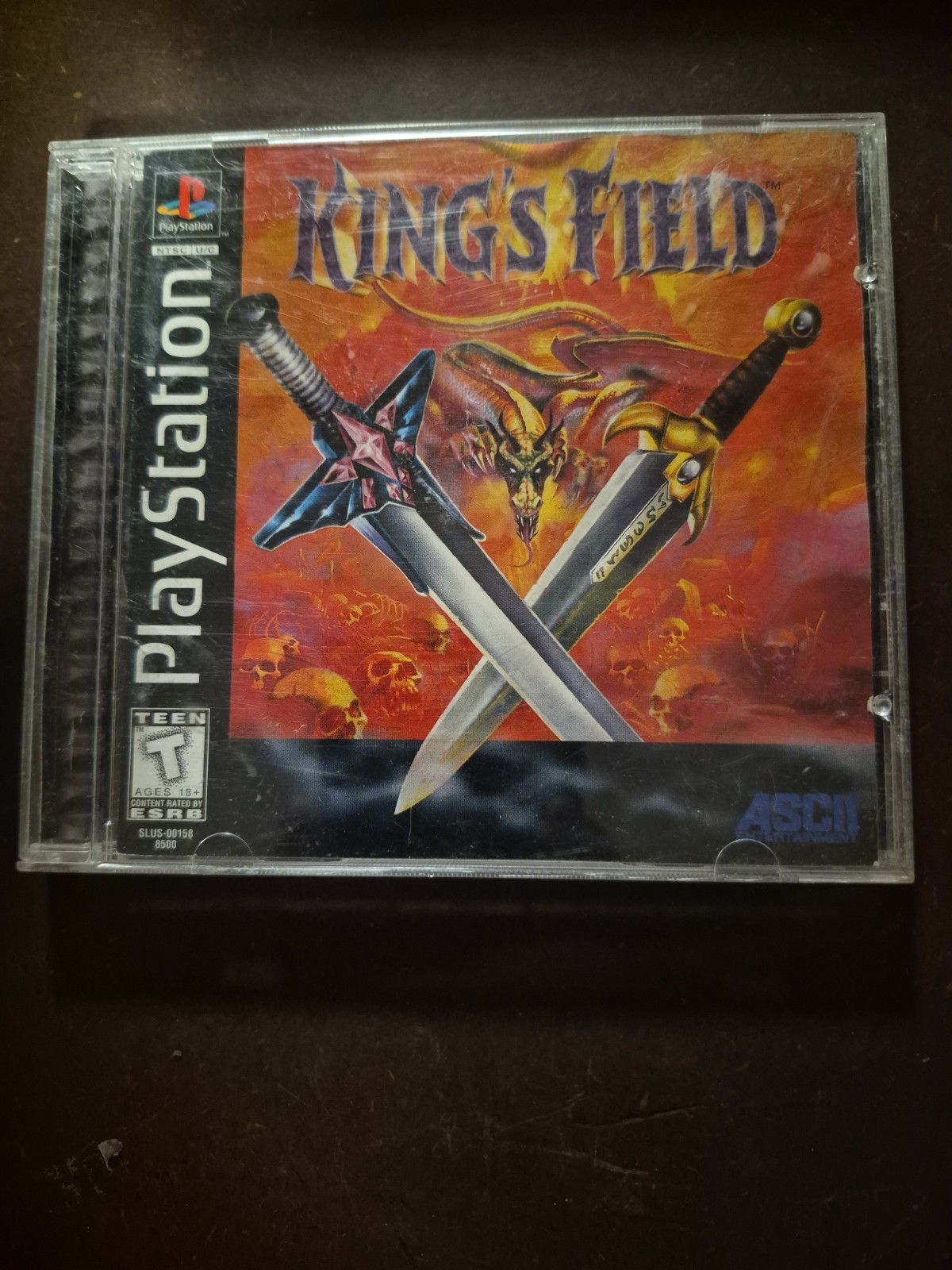 King’s Field 1 (Sony Playstation 1 ps1) Black Label Complete CIB 1214