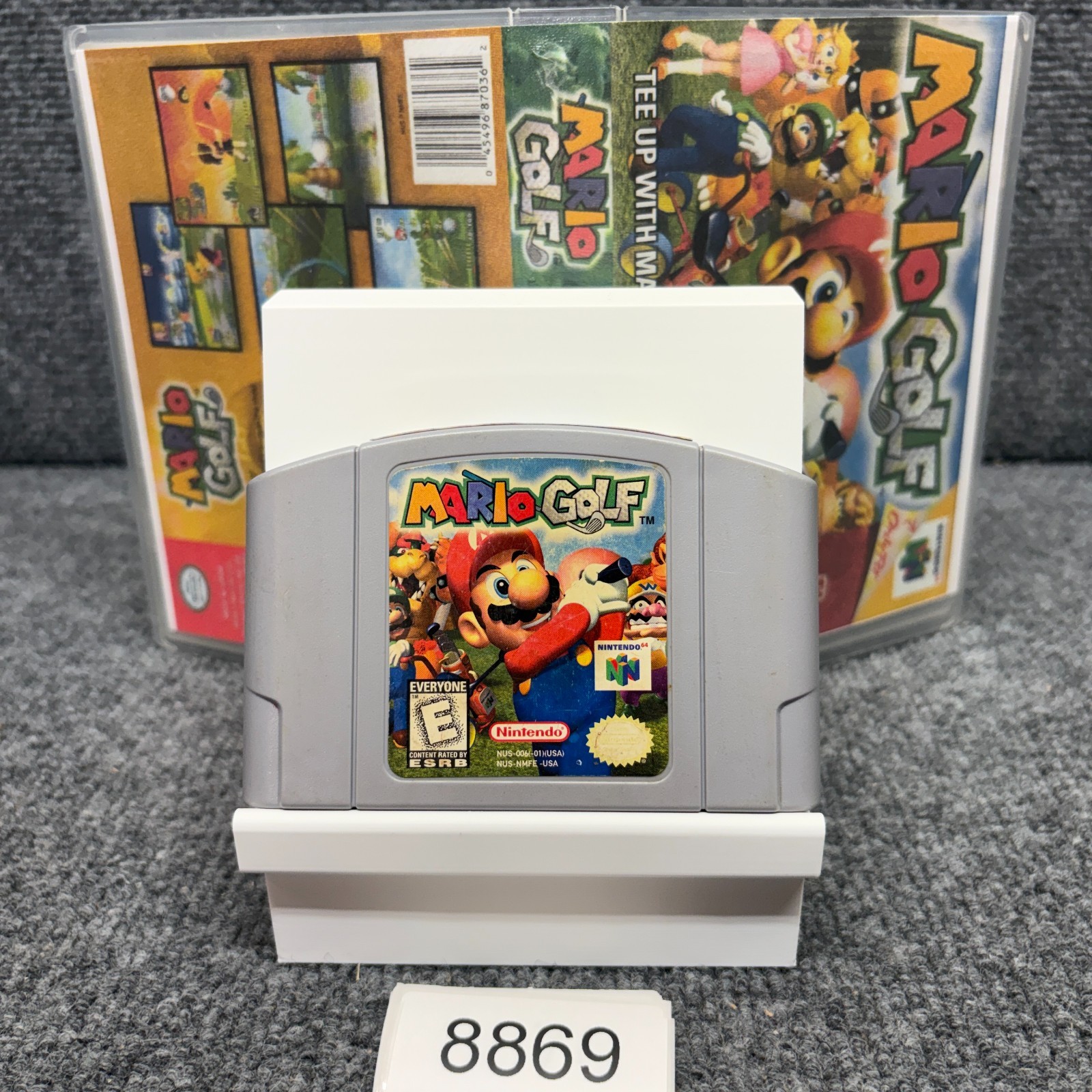 Mario Golf Nintendo 64 Cartridge & Case Tested Works