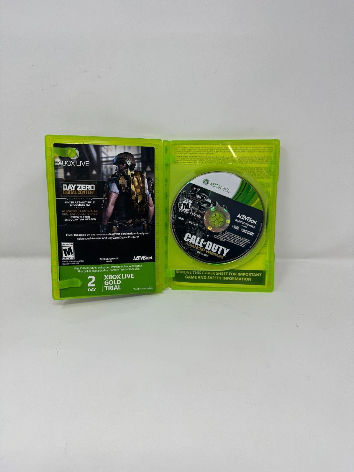 Call of Duty Xbox 360 Game Lot Bundle MW3 Ghosts World At War Advanced Warfare