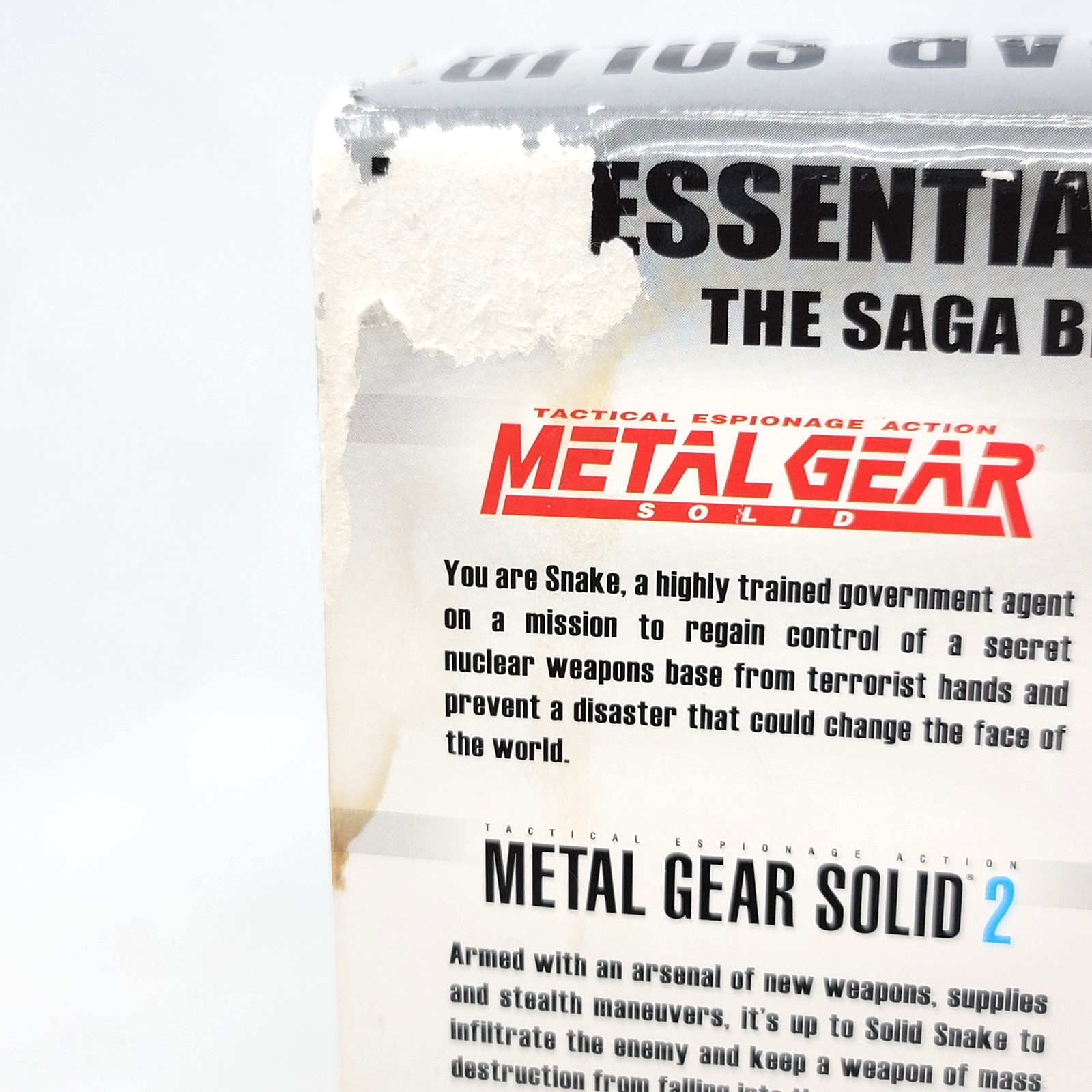 Metal Gear Solid The Essential Collection PS2 (Sony PlayStation 2) CIB Complete