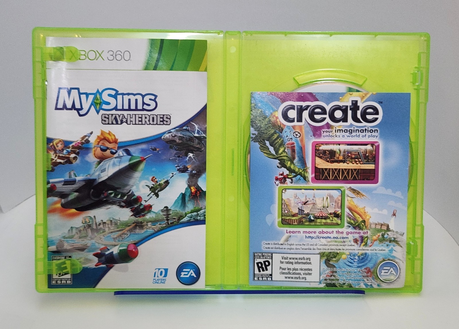 MySims: Sky Heroes (Microsoft Xbox 360) Game CIB Complete Tested Retro Kids