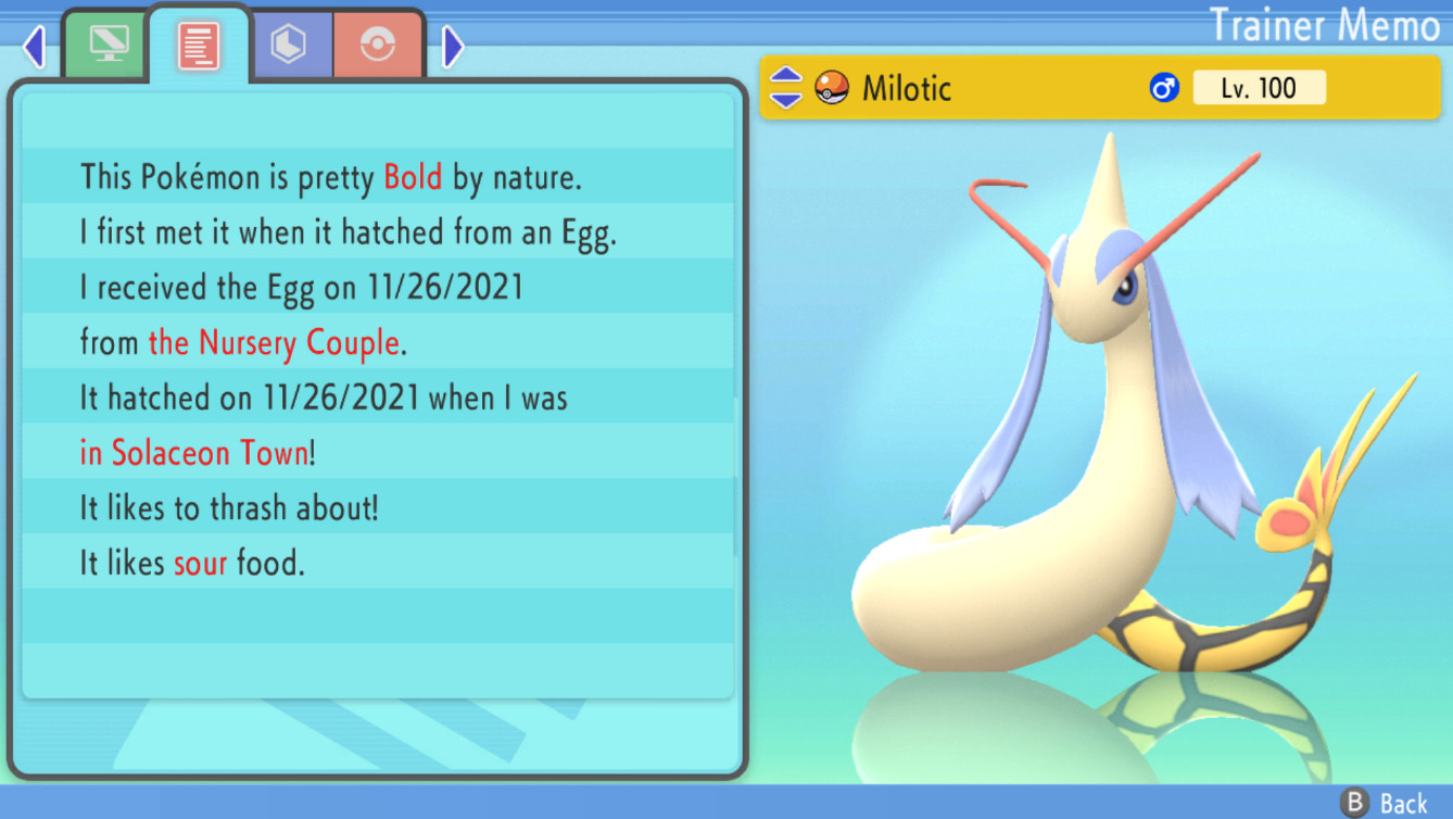 6IV 🌟SHINY🌟 MILOTIC | POKEMON BRILLIANT DIAMOND & SHINING PEARL BDSP