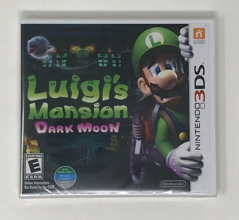 Luigi’s Mansion Dark Moon Nintendo 3DS Brand New & Factory Sealed!