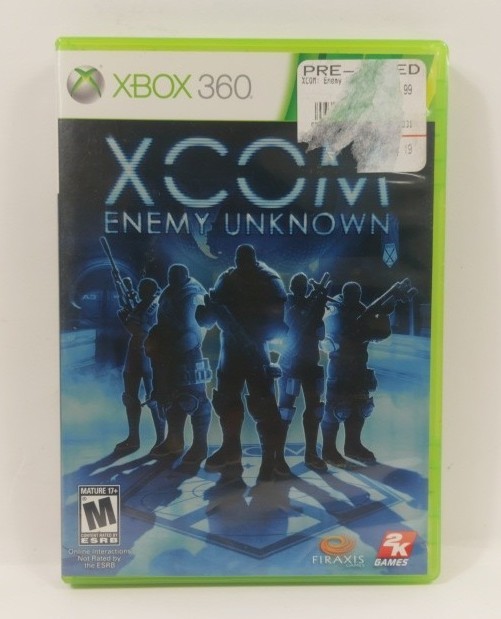 XCOM Enemy Unknown Xbox 360 Complete In Box Cib Manual