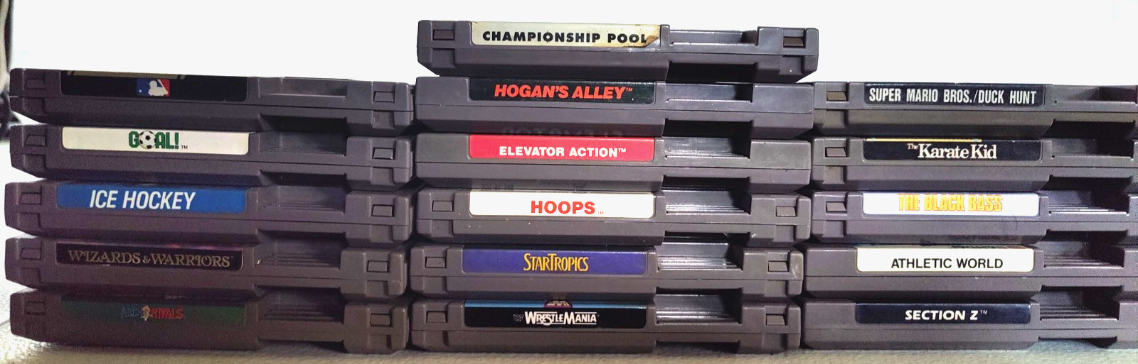NES Carts – Large Lot #4 – 16 Carts