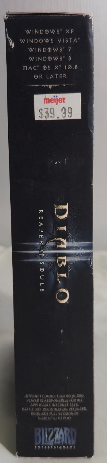 Diablo 3 Reaper Of Souls Expansion Set (PC, Microsoft PC) Game CIB