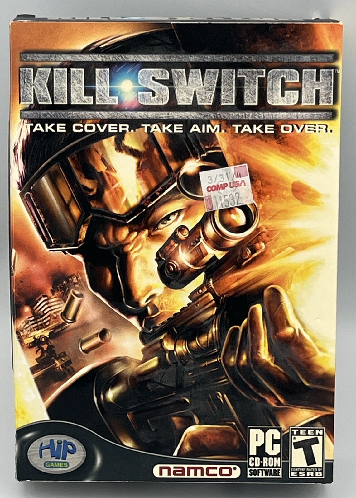 Kill Switch (PC, 2004) in Retail Box Complete Hip Games Rated Teen