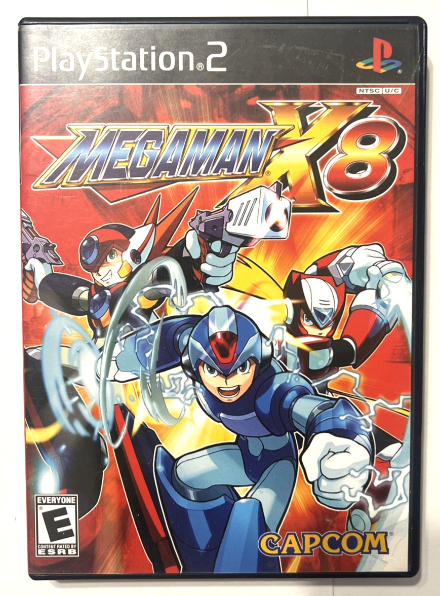 Mega Man X8 Action Shooter Adventure PS2 PlayStation 2