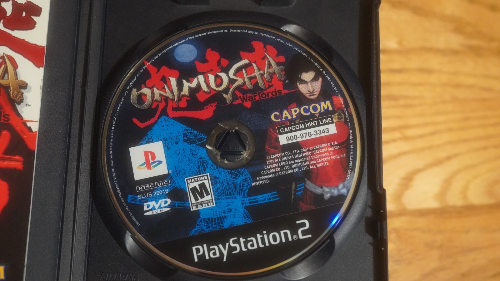 Onimusha: Warlords (Sony PlayStation 2, 2001) COMPLETE/OPENED