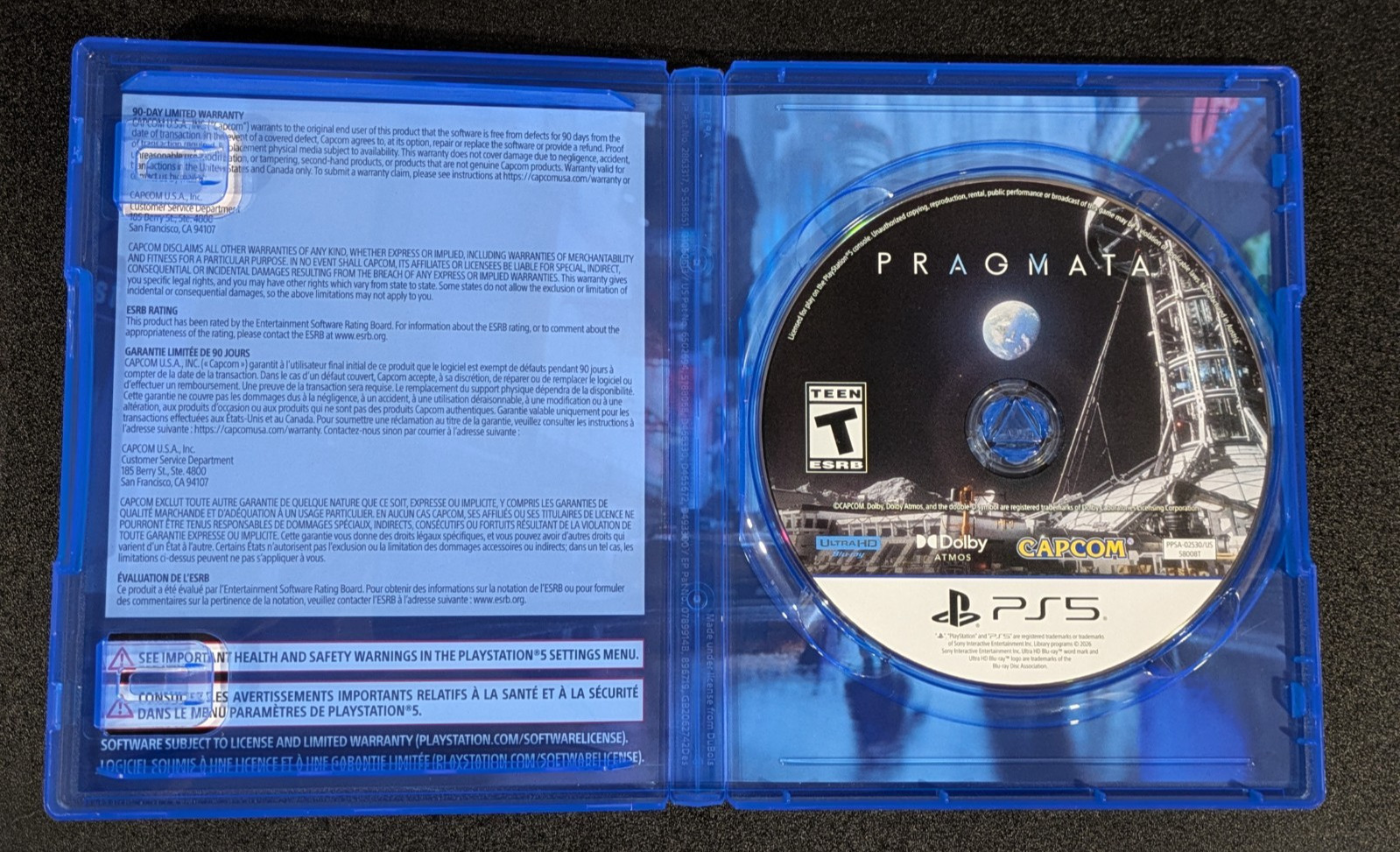 Pragmata PS5 PlayStation 5 Complete CIB Tested Working Very Good Condition