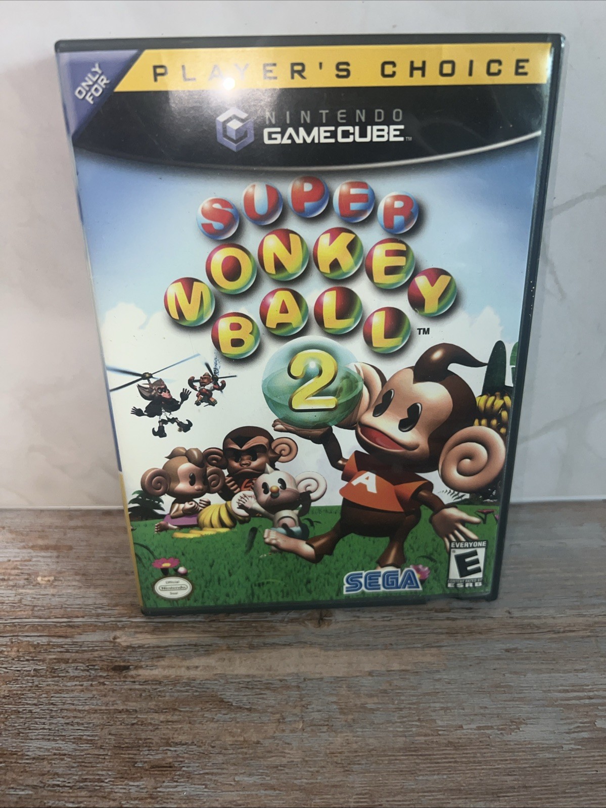Super Monkey Ball 2 SEGA Nintendo GameCube Player’s Choice NTSC-U/C Manual 2002