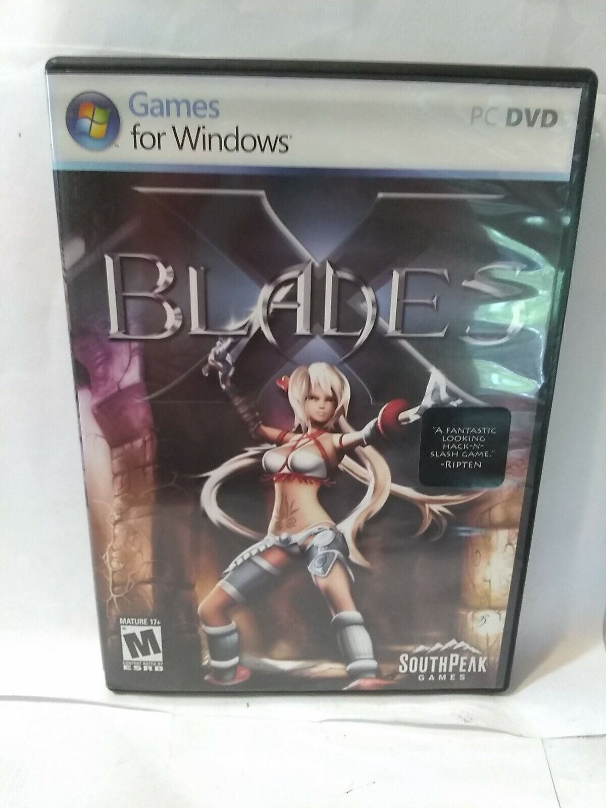 X-Blades PC Computer Game Her Looks Can Kill Action Adventure