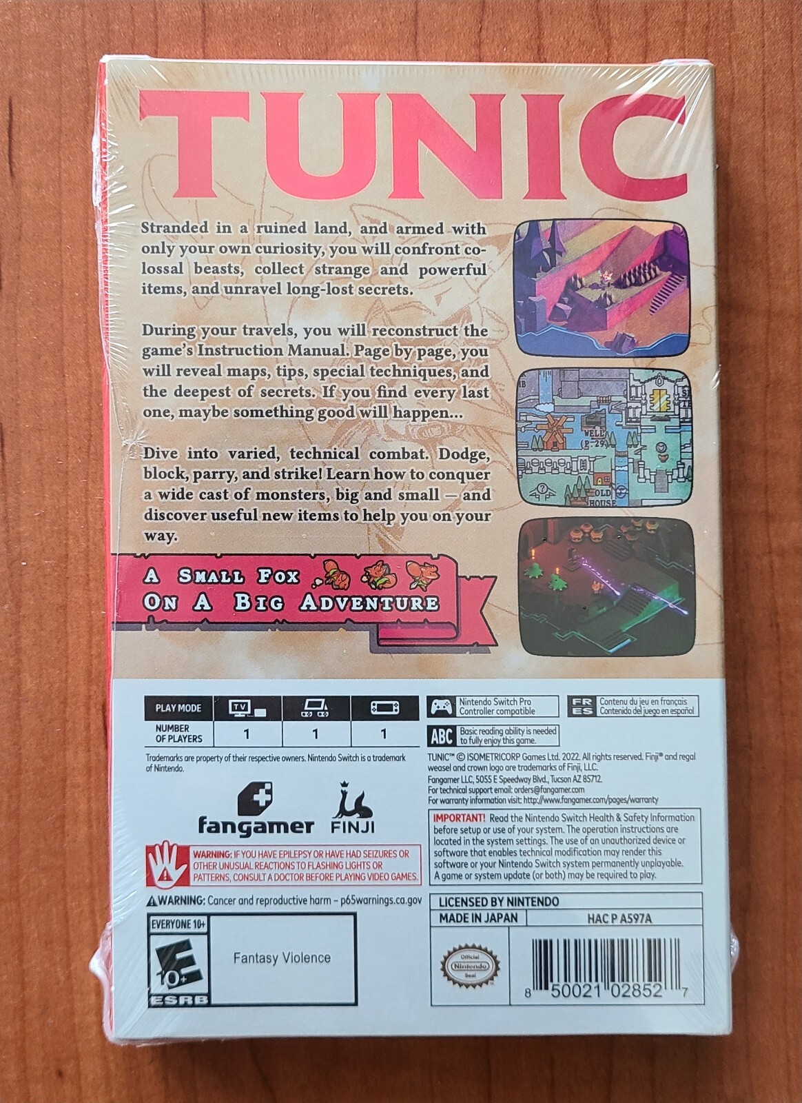 Tunic – Nintendo Switch (NEW)