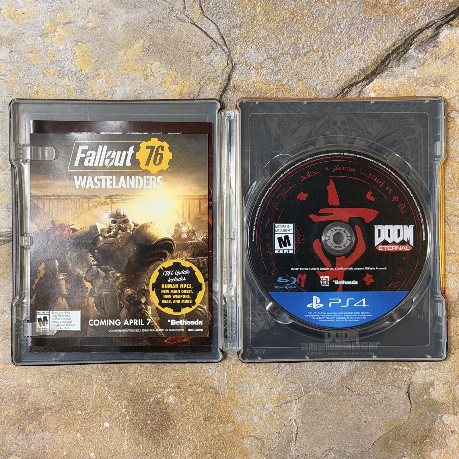Doom Eternal Steelbook CIB – Sony Playstation 4 PS4