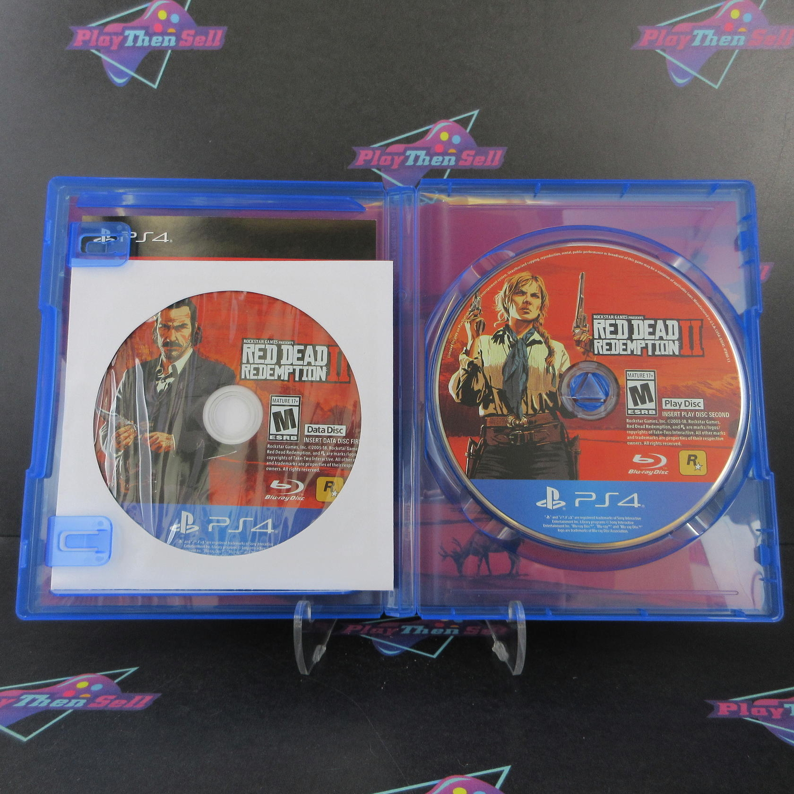Red Dead Redemption 2 PS4 PlayStation 4 + Map Complete – 1 Year Warranty EX Cond