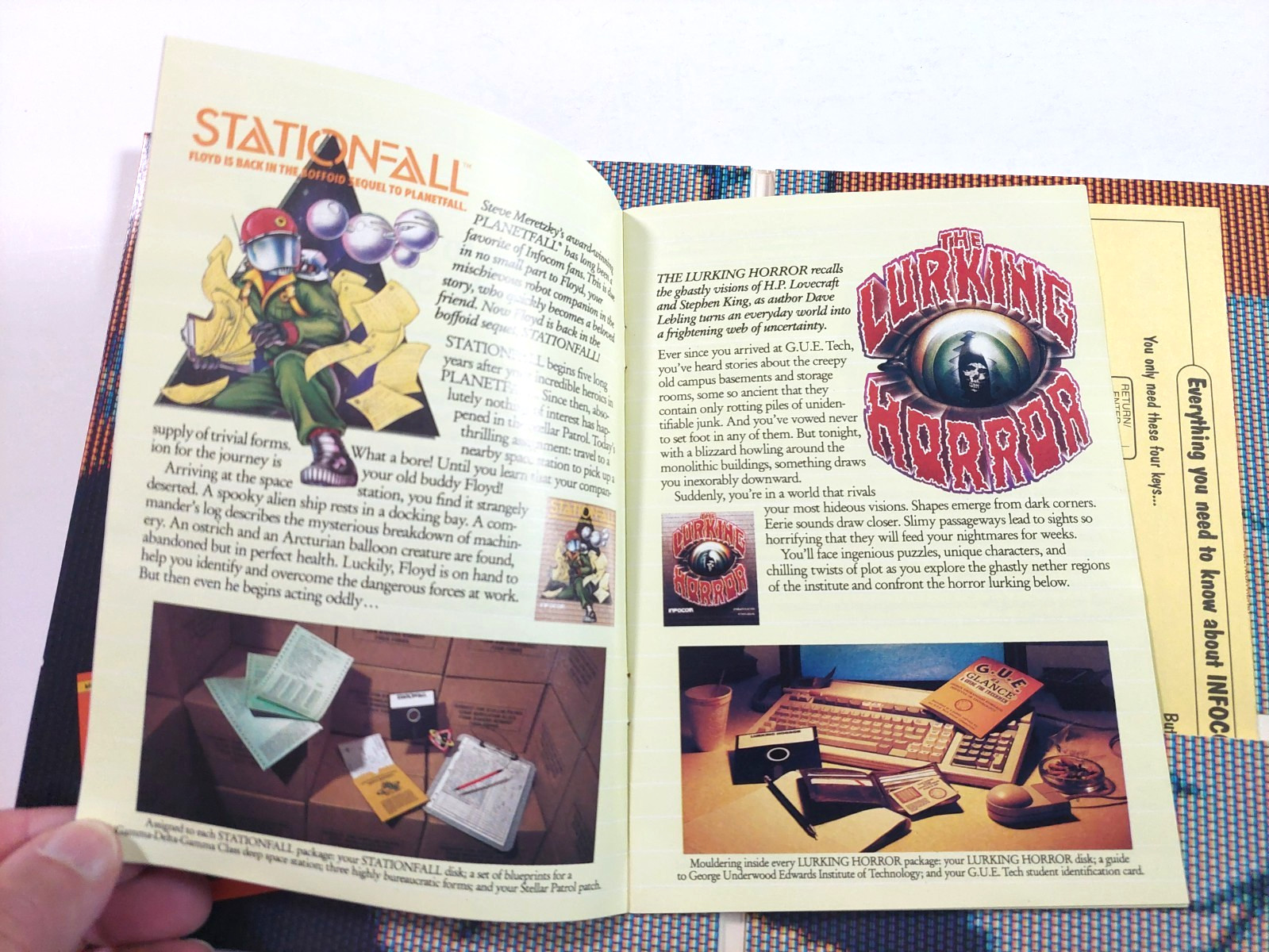 Lane Mastondon Vs. The Blubbermen Commodore 64 1988 Infocom Untested