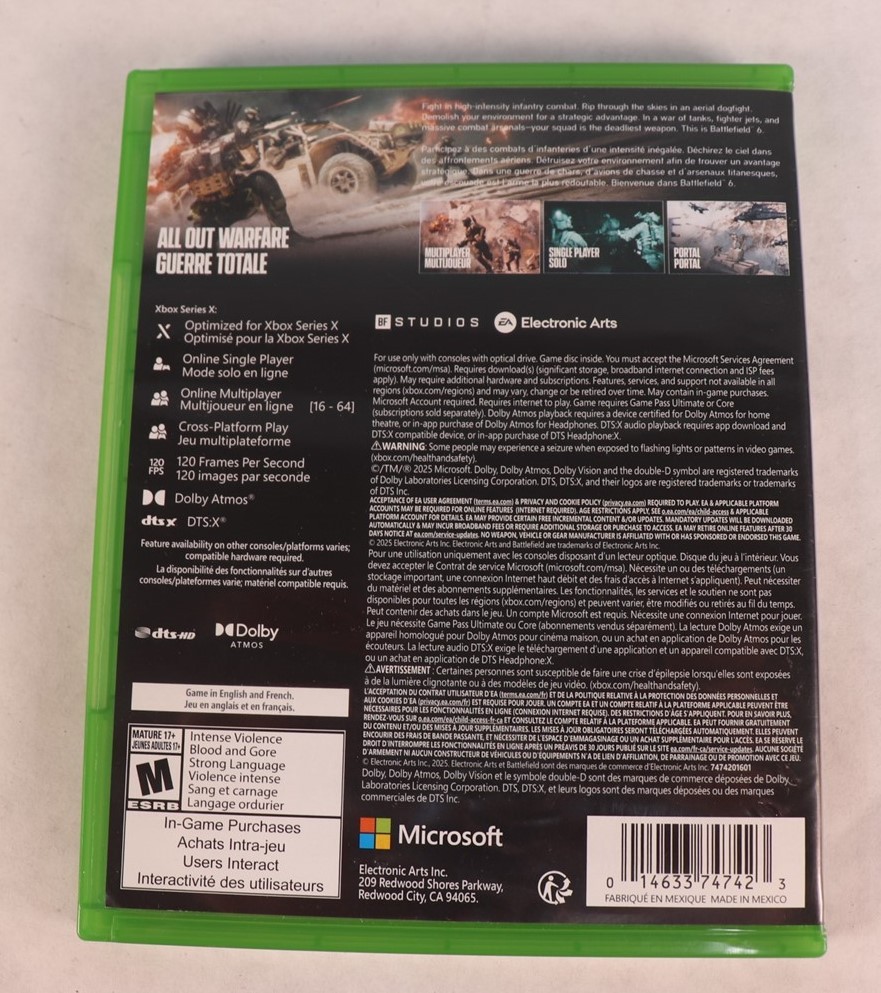 Xbox Series X Battlefield 6
