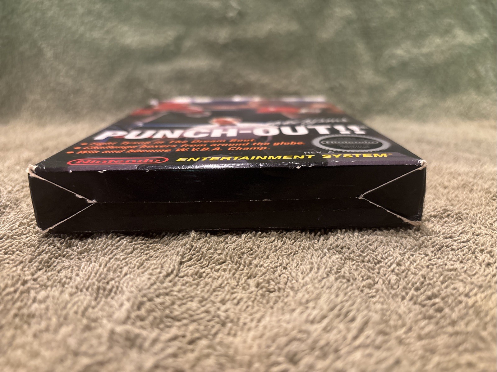 NES Nintendo Mike Tyson’s Punch-Out CIB Box Manual Authentic