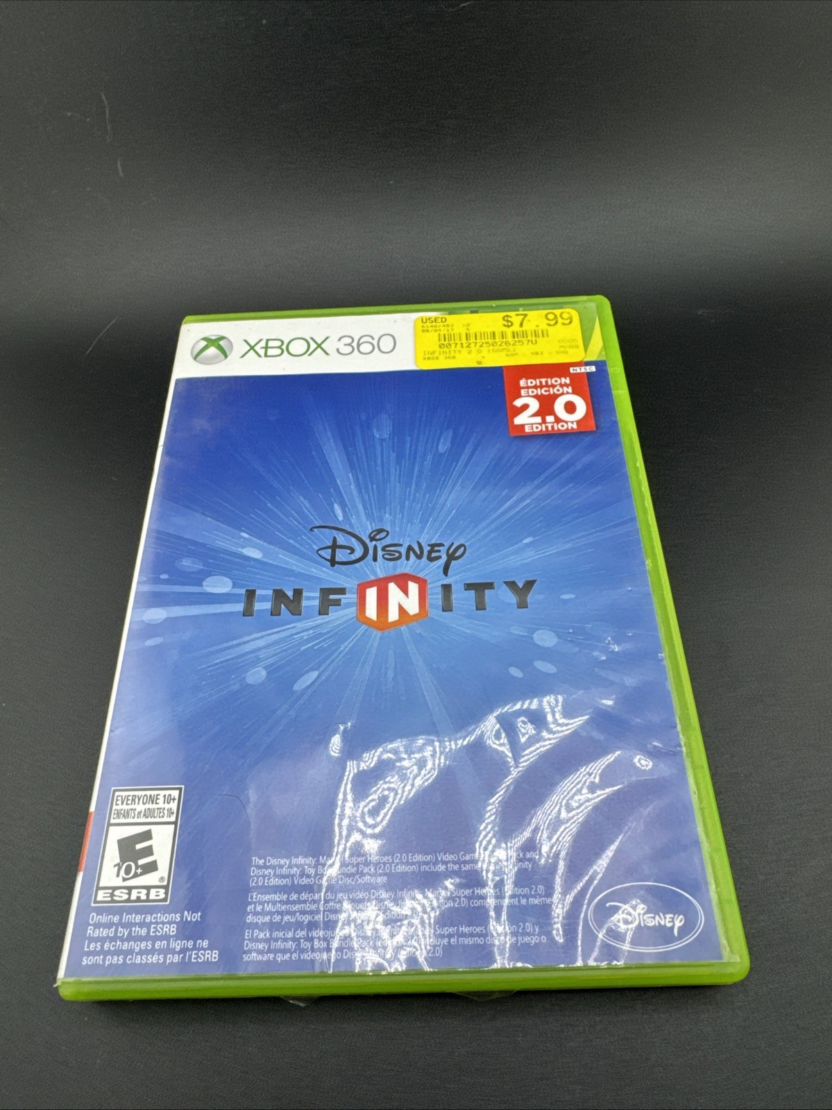 Infinity 2.0 Game Only For Xbox 360 Disney Family/Kids