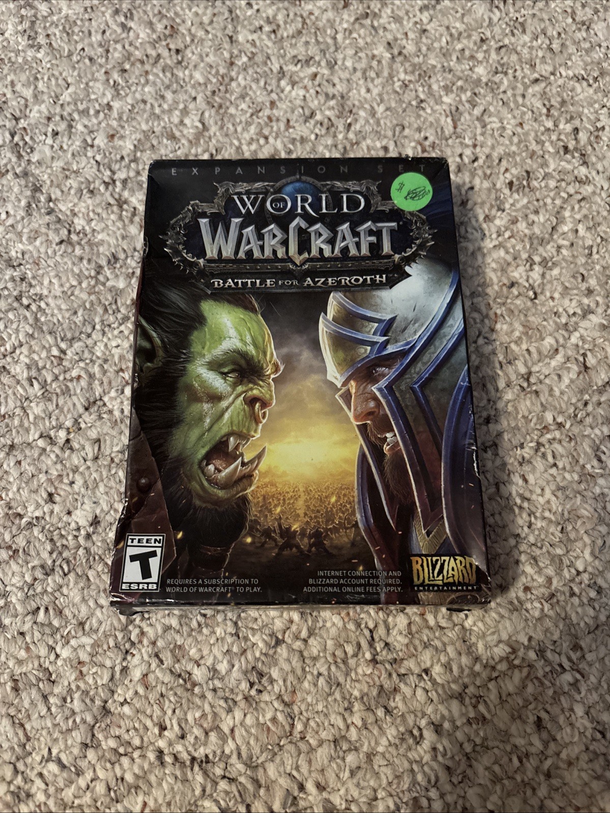 World of Warcraft: Battle for Azeroth Expansion Set – PC Game new damaged box