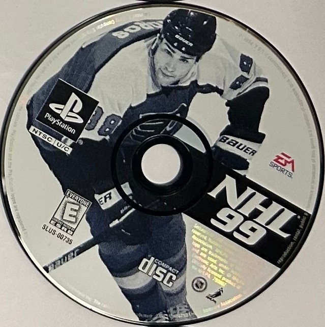 NHL 99 PS1 Sony PlayStation 1 – Disc Only