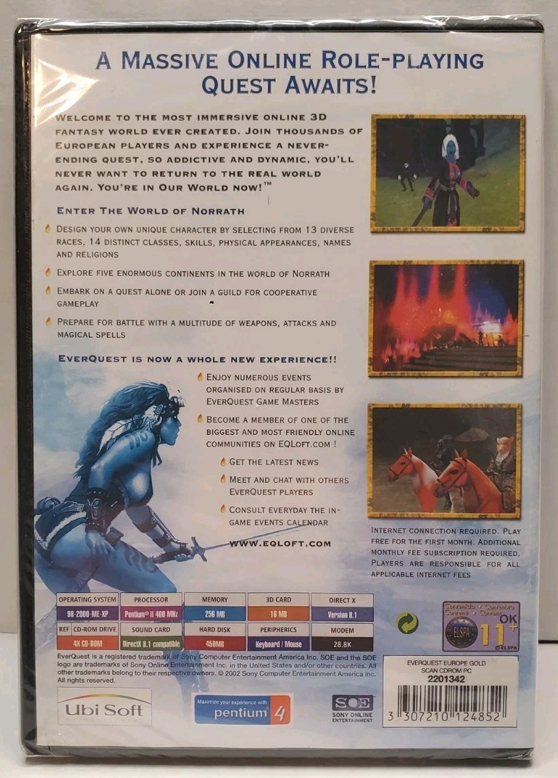 *Still Sealed* EverQuest New Dawn – United Kingdom Exclusive Release