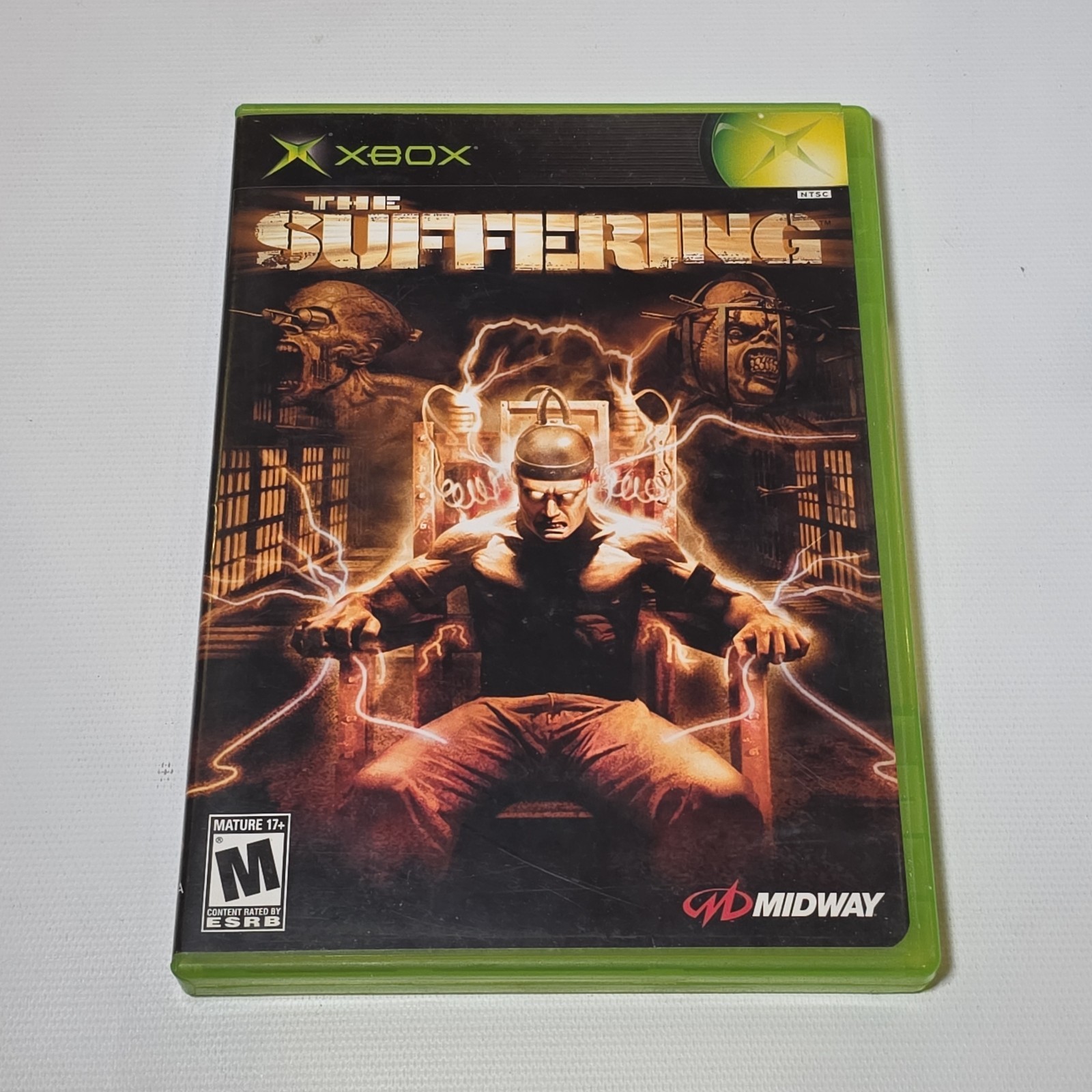 The Suffering Microsoft Xbox CIB Complete w Manual & Reg Card, VG Disc