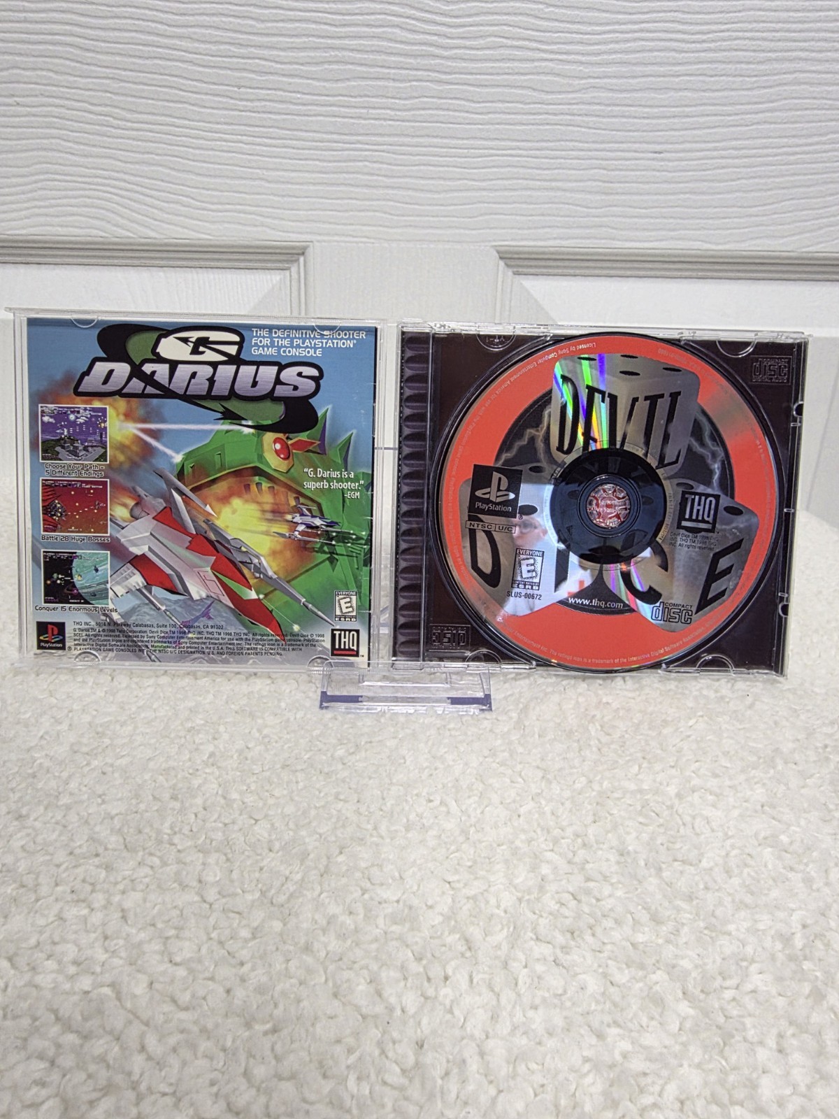 Devil Dice (Sony PlayStation 1, 1998) PS1 Cib W/reg Card Freeship!
