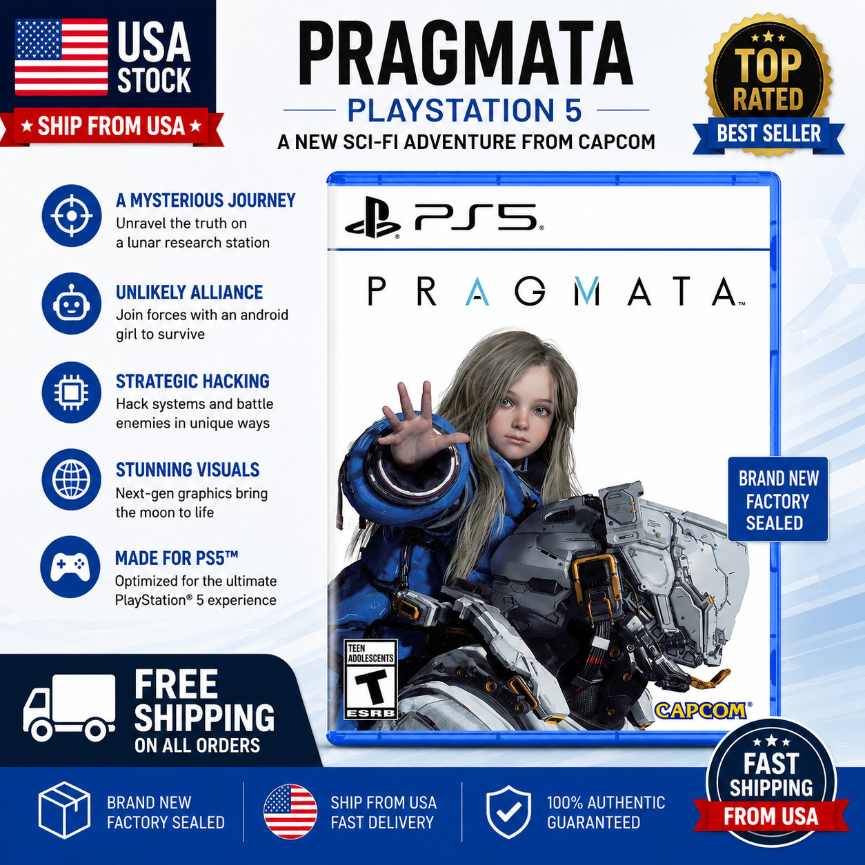 [Flash Sale] PRAGMATA – Sony PlayStation 5