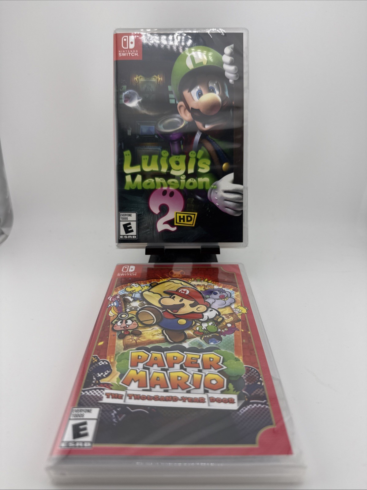 Luigi’s Mansion 2 HD + Paper Mario: TTYD Switch Brand New Game Bundle. Sealed!!