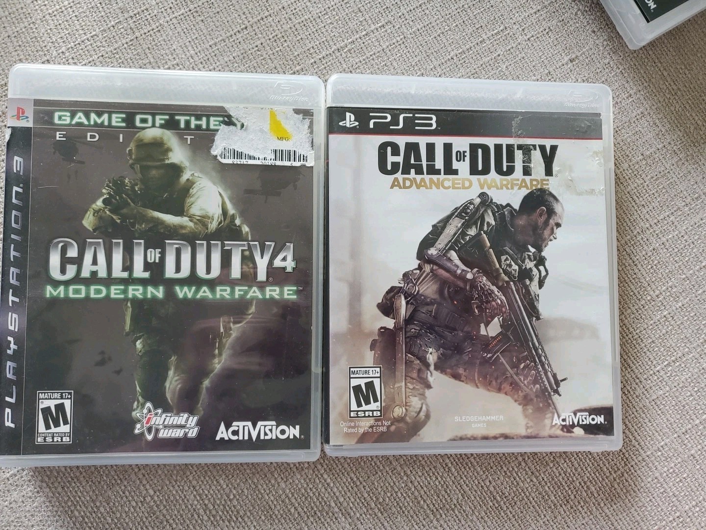 Playstation 3 FPS Games Lot (CIB)