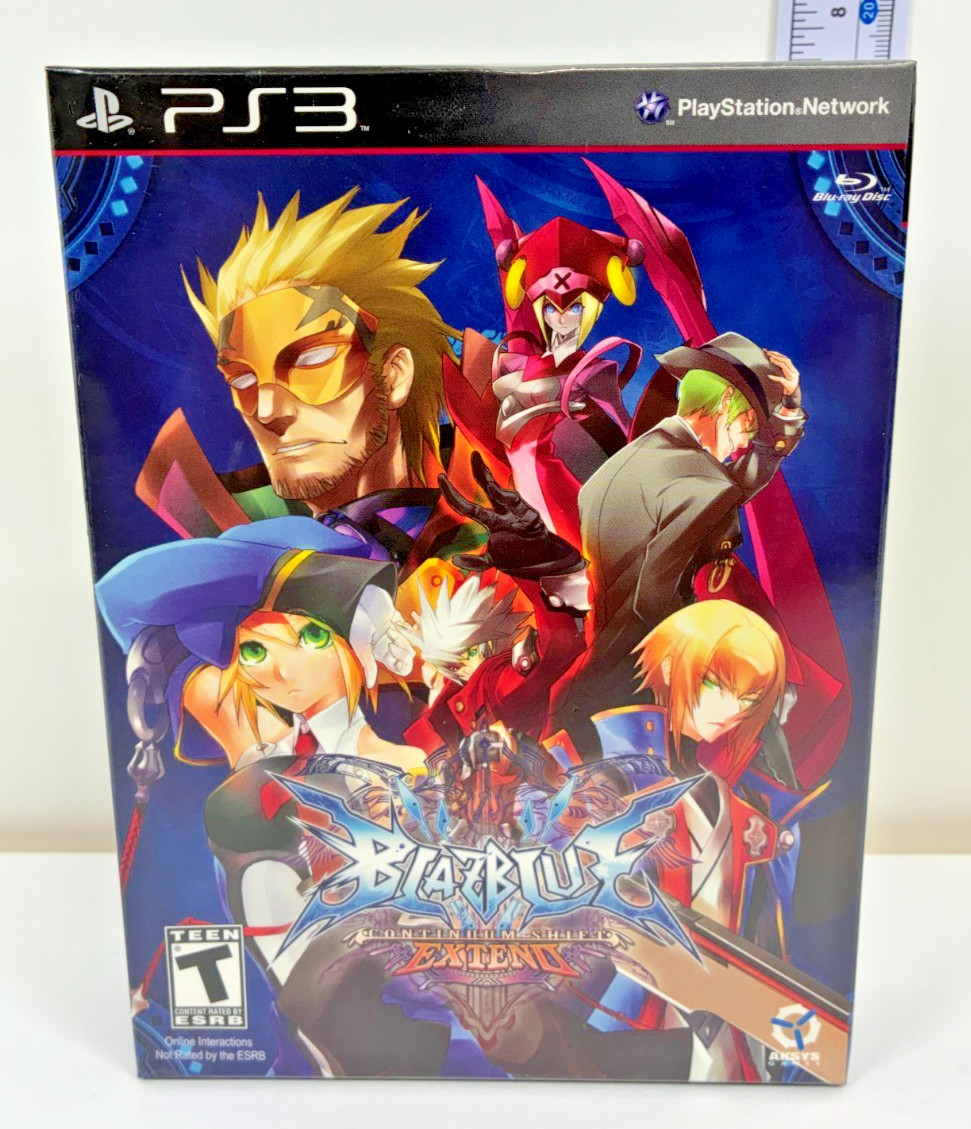 PS3: BlazBlue: Continuum Shift Extend Collector’s Edition*NEW/SEALED & FREE S/H*