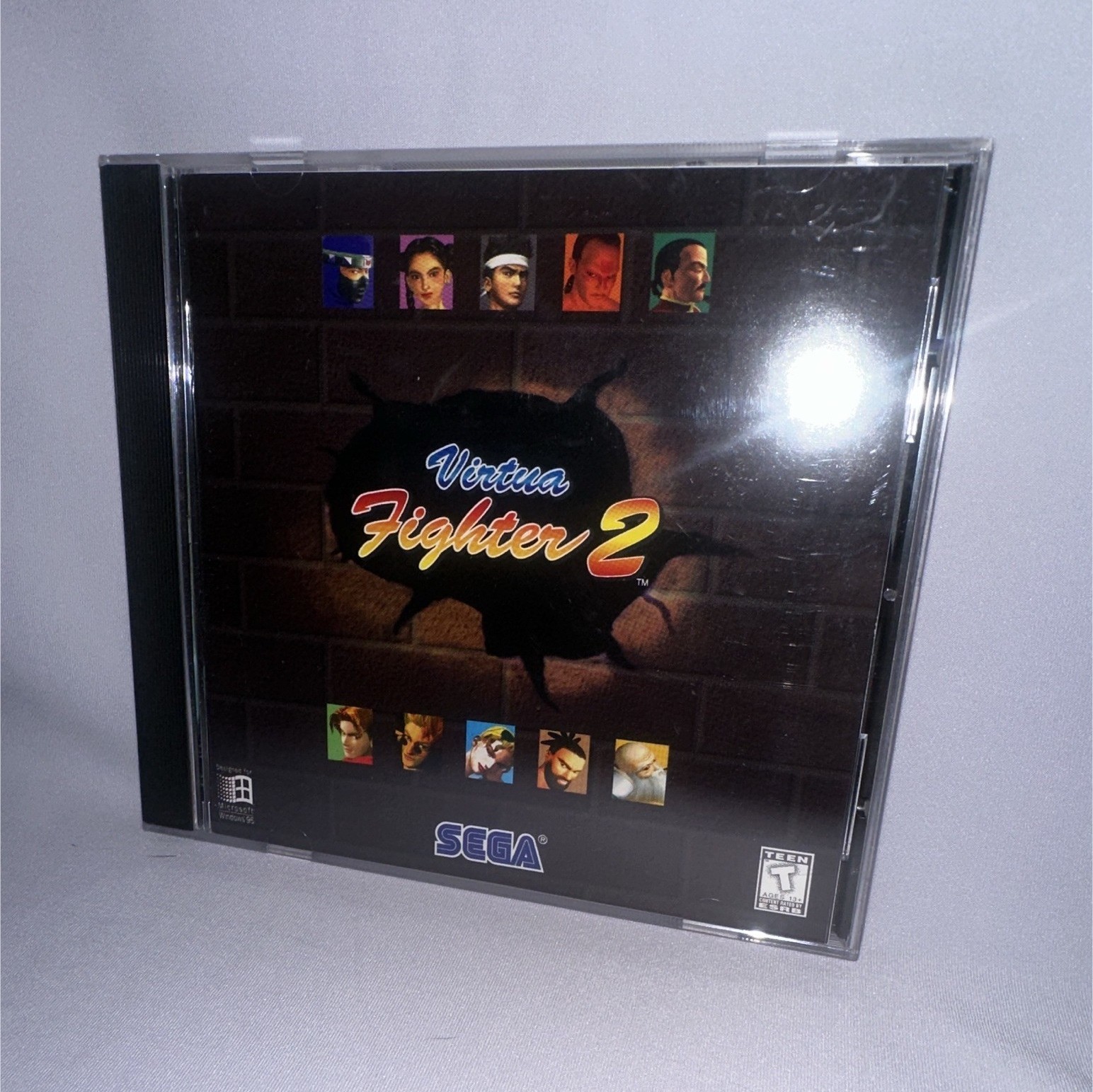 PC – SEGA Virtua Fighter 2 Fighting Martial Arts Game T Teen 1997 Multiplayer