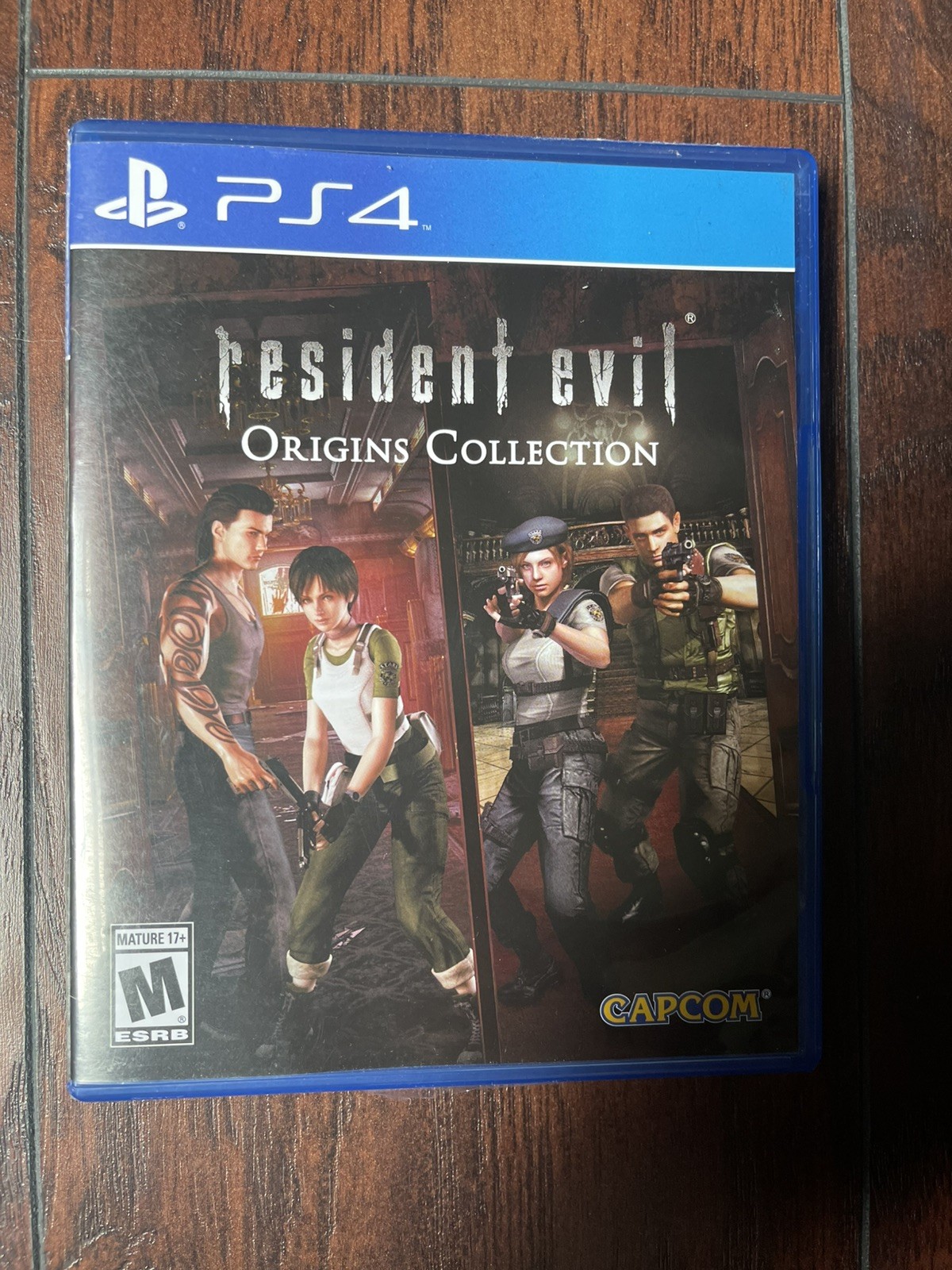 PS4 Resident Evil Origins Collection Game Complete CIB Clean Mint Disc Capcom