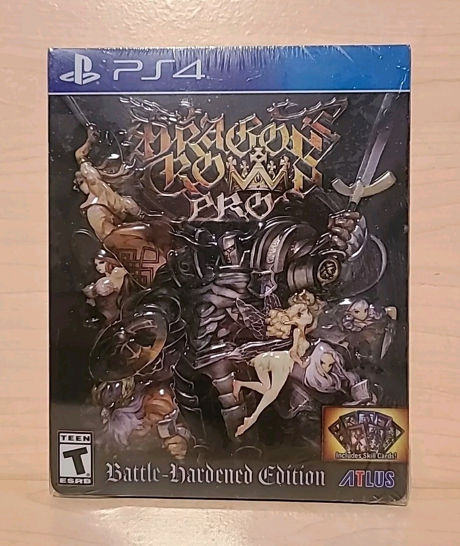 Dragon’s Crown Pro Battle-Hardened Edition PS4 STEELBOOK / METALPACK SKILL CARDS