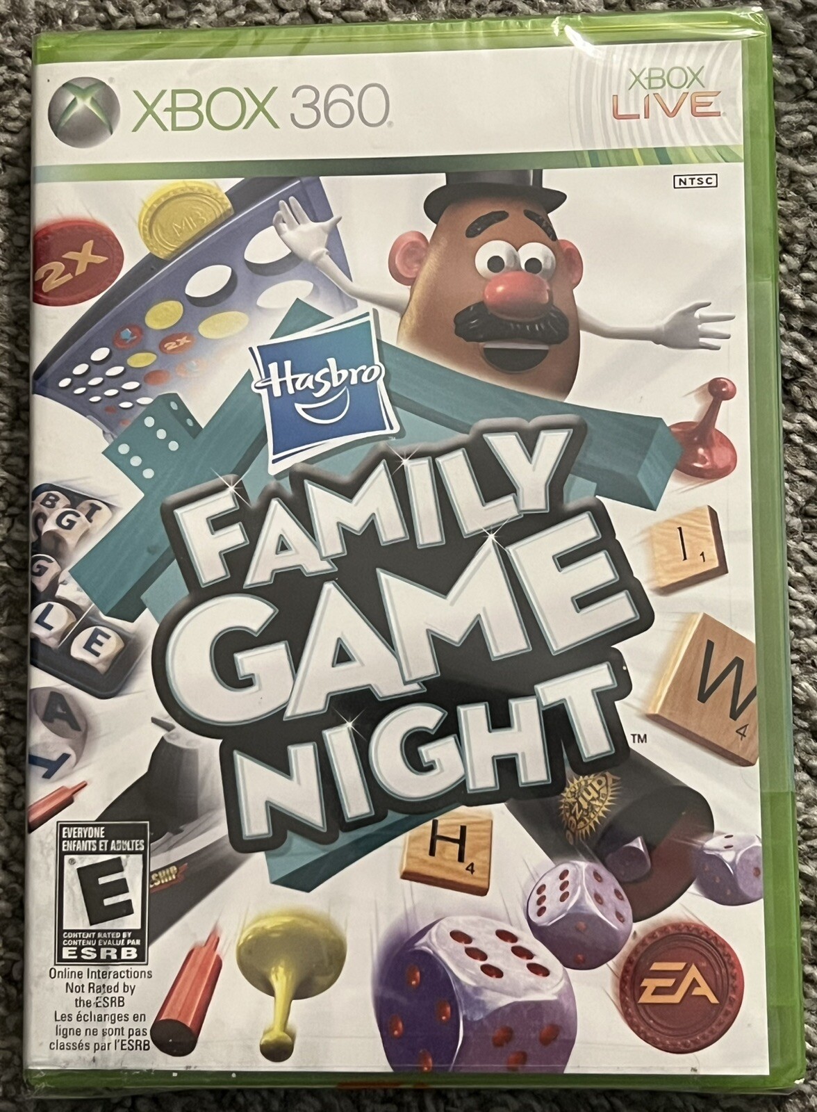 Hasbro Family Game Night (Microsoft Xbox 360, 2009) Brand NEW SEALED Free S/H