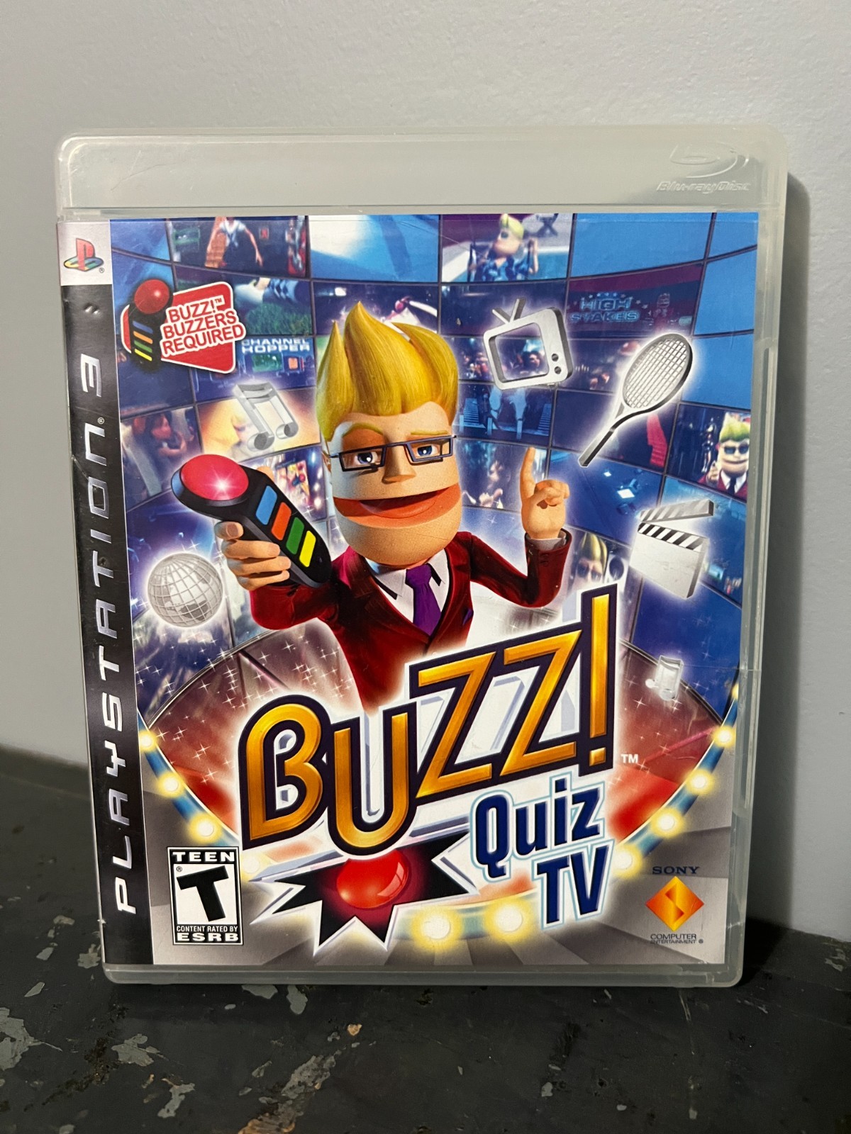 Buzz! Quiz TV (Sony PS3 Playstation 3)Game Only / No Buzzers